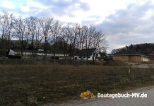 Bilder vom Grundstück Bautagebuch Winkelbungalow DAN-WOOD