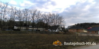 Bilder vom Grundstück Bautagebuch Winkelbungalow DAN-WOOD