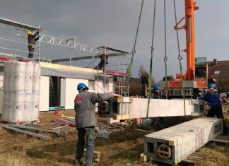 HD-Video Besichtigung Baustelle in Lübstorf Baustelle Lübstorf Dan-wood