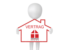 Anzahlung Danwood 5 % geleistet Schlüsselfertige Vertrag,Häuser, DAN-WOOD, Fertighäuser, Günstige Fertighäuser