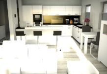 Finaler Küchenplan von Küchenstudio Danwood Einbauküche