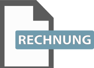 Rechnung – Geografisches Gutachten Rechnung
