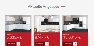 Küchenplanung vor der Bemusterung Angebote Küchen