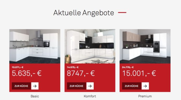 Küchenplanung vor der Bemusterung Angebote Küchen