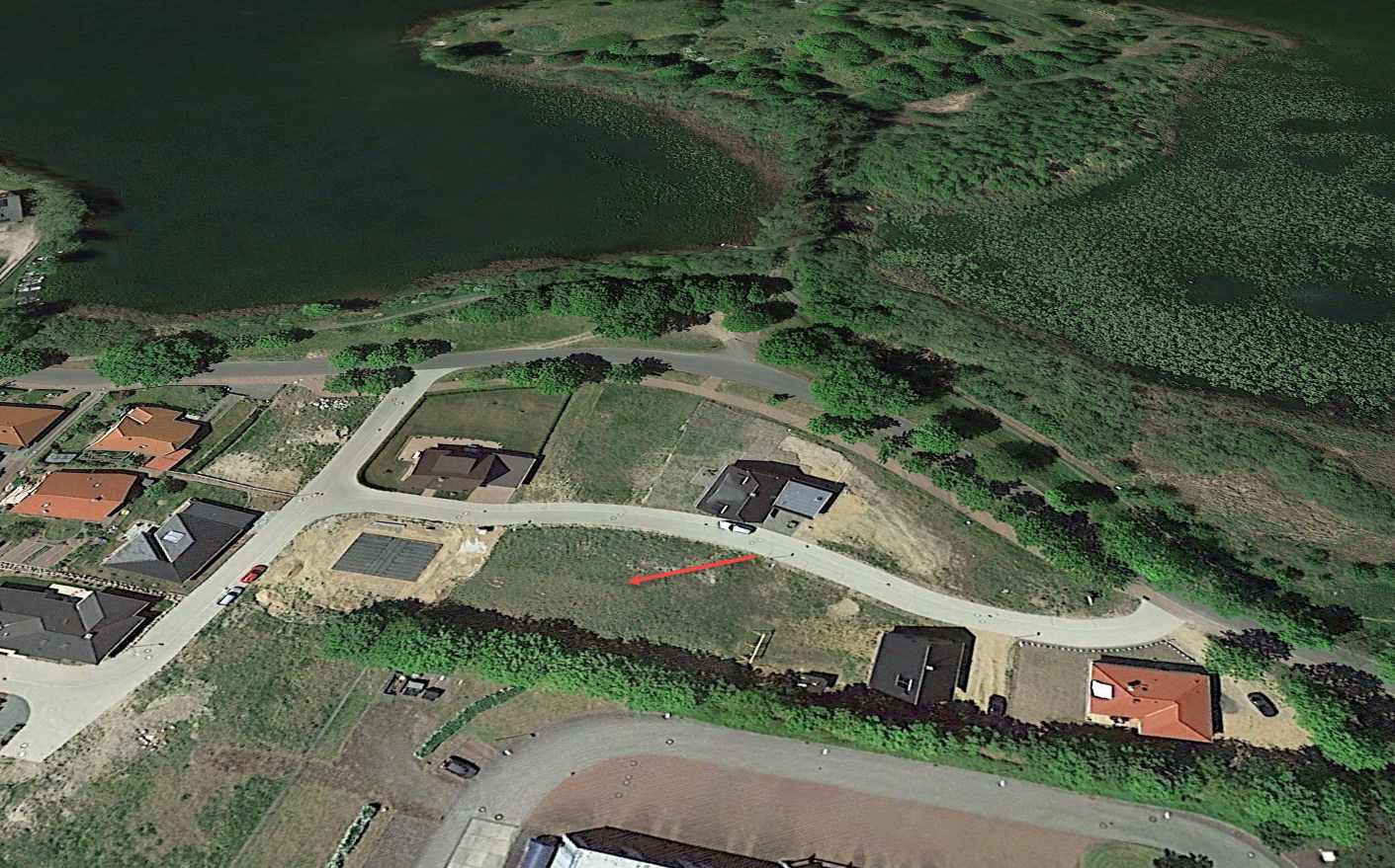Grundstück Google Earth am 14.08.2016