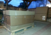 Elektromaterial eingetroffen