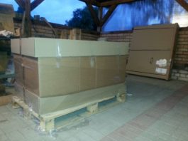 Elektromaterial eingetroffen