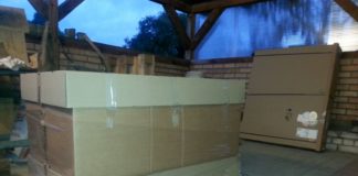 Elektromaterial eingetroffen