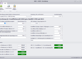 Windows Version – GRZ Berechnung