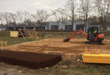 Auffüllung, Stahlmatten und mehr Füllkies