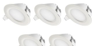 LED-Einbaustrahler 230V dimmbar (Fräsloch-Ø: 74 mm)