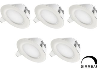 LED-Einbaustrahler 230V dimmbar (Fräsloch-Ø: 74 mm)