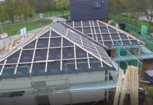 29.04. Stelltag 4 – kurzer Drohnenflug über Haus