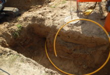 28.04. Stelltag Nr. 3, Gasanschluss und Dach