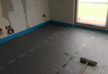 10.05. Hausaufbau Tag 15 – Fußbodenheizung