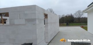 12.01. Garage nimmt Formen an