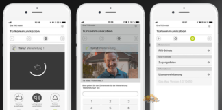 Türkommunikation: Gira TKS mobile