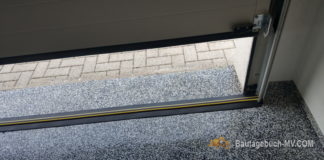 Garage: Fussboden mit Epoxidharz