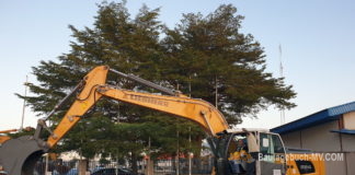 Bagger fahren
