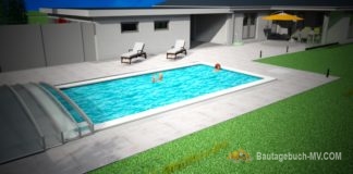 Projekt 2020: Pool Pool Bau 2020. High Level Pool mit Salzanlage, gegenstromanlage und Massagebank