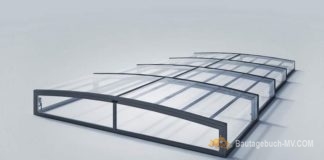 Pool Überdachung: Bestellt
