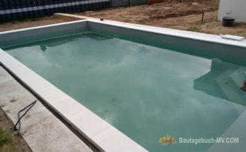 Fortschritt Poolbau