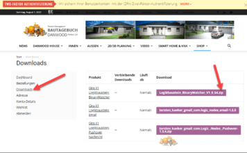 Allgemeine Info zu Logikbaustein Updates