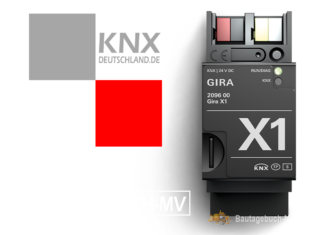 Gira X1 Logikbaustein: WhatsApp