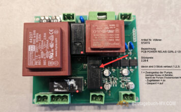 Platine NIVA 5 Steuerung defekt