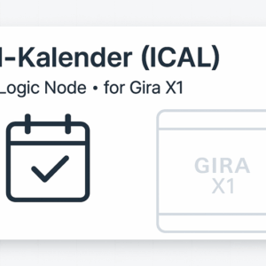 Gira X1 Logikbaustein: I-Kalender (ICAL)